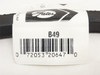Gates B49; V-Belt 9003-2049; 52" Long x 21/32" Width