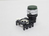 Eaton E22NP3; Illuminated Push-Button Actuator; Green; 25mm