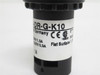 Eaton C22S-DR-G-K10; Flush Push-Button; Green; 110/230V; 1-NO