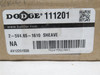 Dodge 2-5V4.65-1610; Bushed Belt Pulley 111201; 2Gr; 5VX Belt