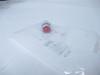 Eaton C22-D-R-K01; Pushbutton- Red/Silver Bezel