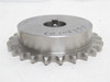 MFG- 40B25SS-25; Sprocket #40; SS; 25 Teeth; 25mmID