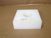 Prime Equipment 33674; Bearing Block UHMW; 5-31/32" Square OD