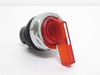 Eaton E22WF2; Illuminated Selector Switch; Red; 2-Position