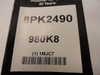 Bando 8PK2490; Serpentine Belt 980K8; 8-ribs 98.0"L; 1MJC7