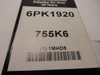Bando 6PK1920; Serpentine Belt 755K6; 6-ribs 75.5"L; 1MHD5