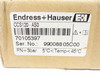 Endress+Hauser CCS120-ASO; Analog Amperometric Sensor; 3-BAR