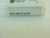 Littelfuse 0314010.VXP; Lot-2 Fuses; 0.1A; 250V