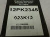 Bando 923K12; Serpentine Belt; 12PK2345