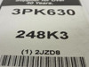 Bando 2JZD8; Serpentine Belt; 24.8" Long; Number 248K3