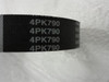 Bando 1MGH6; Serpentine Belt; 31"Long; 311K4; 4PK790