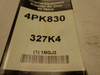 Bando 327K4; Serpentine Belt 4PK830