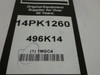 Bando 496K14; Serpentine Belt; 14PK1260