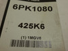 Bando 425K6; Serpentine Belt 6PK1080