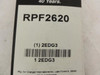 Bando 2EDG3; Auto V-Belt; Industry Number RPF2620