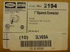 Hubbell 2194; BOX-10; Squeeze Clamp; 1" NPT