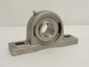 IPTCI SUCSP206; Pillow Block Bearing; SS; 1-3/16"ID; 2-Bolt