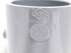 Dura 806-025; Lot-2 PVC Elbow; 90Deg; Sch: 80; 2-1/2"; Socket