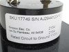 Simpson 17749; Analog Panel Meter; AC Current; 0A to 50A