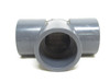 Nibco 801-015; PVC Sch: 80 pipe Tee; 1-1/2" Socket