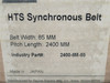 Bando 2400-8M-85; HTS Gear Belt; 2400mmL 85mmW 8mm Pitch
