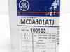 GE MC0A301ATJ; Contactor; 6A; 3P; 600VAC; Coil: 110/120VAC