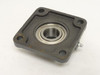 PTI SAF206-18; Flange Bearing; 1-1/8"ID; 4-Bolt Mount