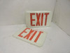 Lithonia EXR LED EL M6; Red LED EXIT light
