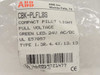 ABB CBK-PLFL8G; Compact Pilot Light; Green; 24VAC/DC