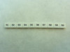 Altech MT2/H-51-60; Lot-9 Marking Tags; Nos 51-60