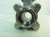 HSI SPH34SSBVKNSW; Kurnut Ball Valve; 3-Piece; SS; 3/4" Socket