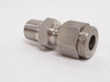MFG- SS-600-1-2-b; Air Fitting; SS-316; 3/8" Tube x 1/8NPT
