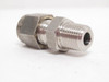 MFG- SS-600-1-2-b; Air Fitting; SS-316; 3/8" Tube x 1/8NPT