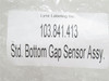Lynx Labeling 103.841.413; Bottom Gap Sensor Assembly