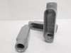 Appleton C75A; Lot-3 Aluminum Conduit Body; Type: C; 1/2NPT