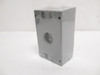 RED IH3-2-LM; Weatherproof Box; One Gang; 3 Outlets