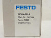 Festo CPV14-EPL-E; Manifold End Plate 162544