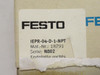 Festo IEPR-04-D-1-NPT; Manifold End Plate 118838; 232Psi