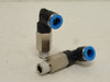 Festo QSLL-1/4-10; Lot-2 Long L-Fitting 153082; 10mm x R1/4