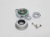 AMI MUFL004C; Flange Bolt; 20mmID; 2-Bolt; W/Open Cover