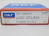 SKF 6000-2RSJEM; Ball Bearing; 10mmID x 26mmOD x 8mm Wide