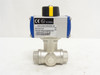 Pneumatikatlas ??3/12T3P; Actuated Ball Valve; SS; 1/2NPT