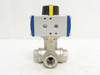 Pneumatikatlas ??3/12T3P; Actuated Ball Valve; SS; 1/2NPT