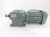 SEW R37DRS71M4/TH/DH; AC Gear Motor 18.05:1 Ratio; 3/4HP
