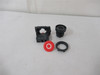Schneider XB5AA4322; Pushbutton 22mm Red 120V 1-NC