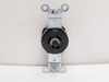 Hubbell HBL4760; Locking Receptacle; 15A; 277VAC; Black