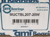AMI MUCTBL207-20W; Pillow Block Bearing; 1-1/4"ID; Tapped Base