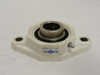 Dodge F2B-SCEZ-102-P; Flange Bearing; 1-1/8"ID; 2-Bolt; Polymer