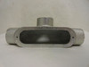 O-Z Gedney T-100; Conduit Body; Type: T; 1NPT; Malleable Iron
