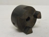 Woods L095-7/16NK; Jaw Coupler Hub; 7/16"ID; NO KEYWAY